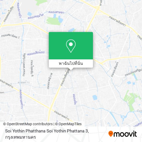 Soi Yothin Phatthana Soi Yothin Phattana 3 แผนที่