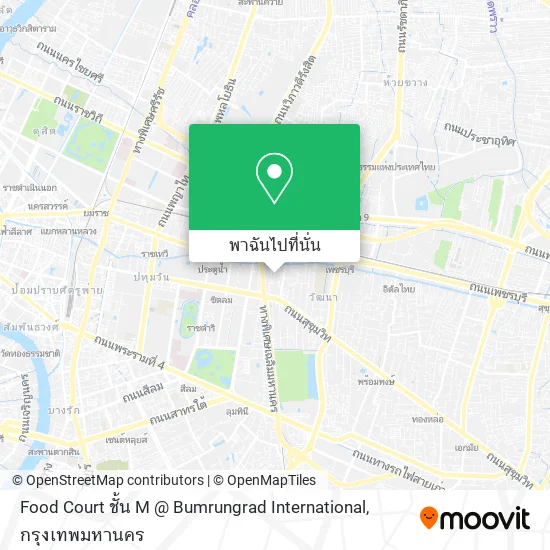 Food Court ชั้น M @ Bumrungrad International แผนที่