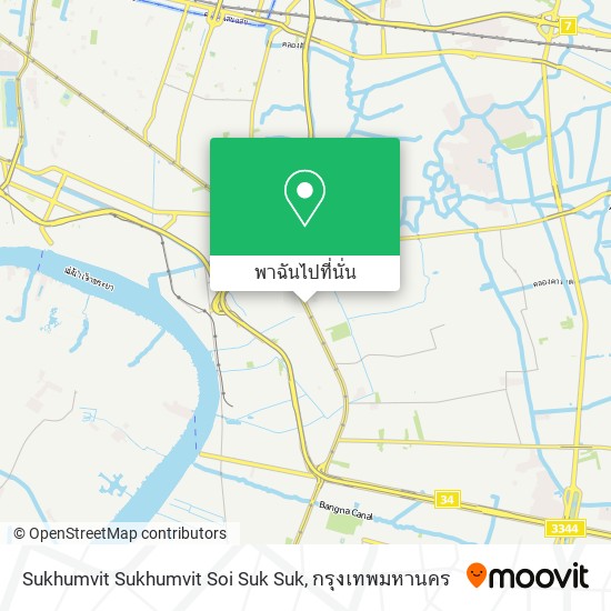 Sukhumvit Sukhumvit Soi Suk Suk แผนที่