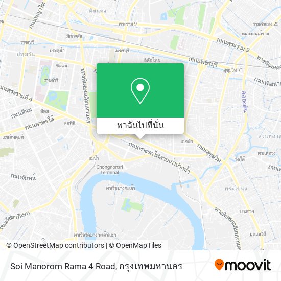 Soi Manorom Rama 4 Road แผนที่