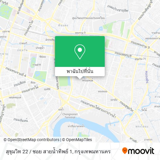 สุขุมวิท 22 / ซอย สายน้ำทิพย์ 1 แผนที่