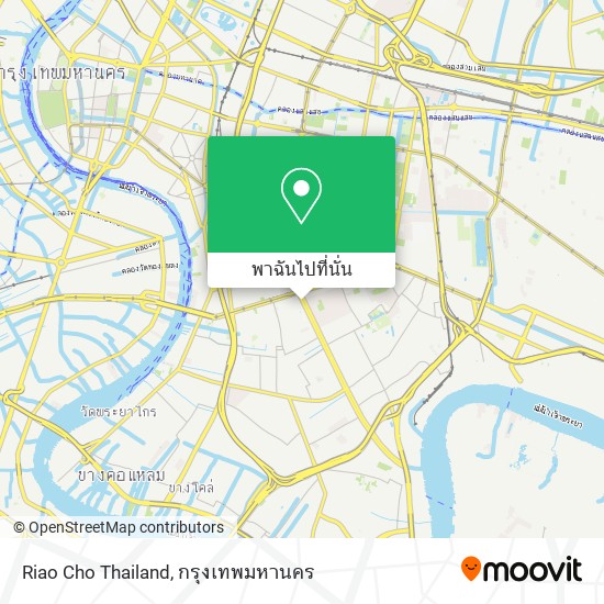 Riao Cho Thailand แผนที่