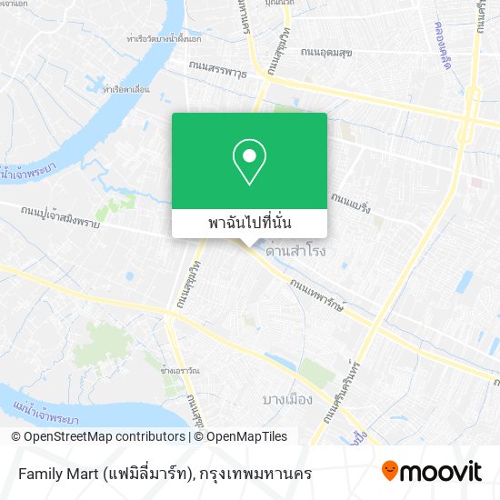 Family Mart (แฟมิลี่มาร์ท) แผนที่