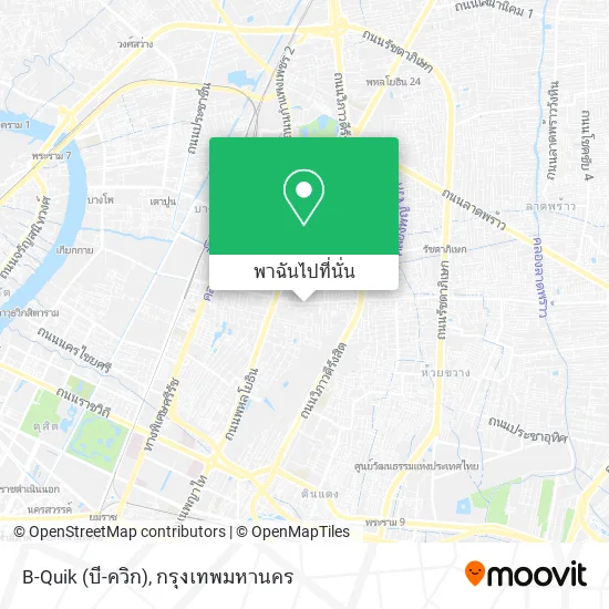 B-Quik (บี-ควิก) แผนที่