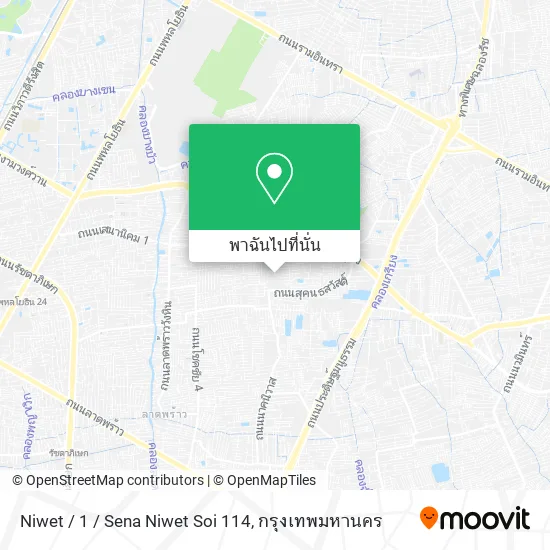 Niwet / 1 / Sena Niwet Soi 114 แผนที่