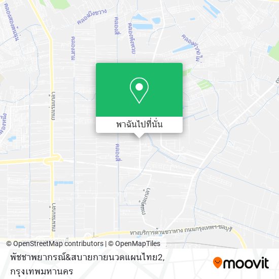 พัชชาพยากรณ์&สบายกายนวดแผนไทย2 แผนที่