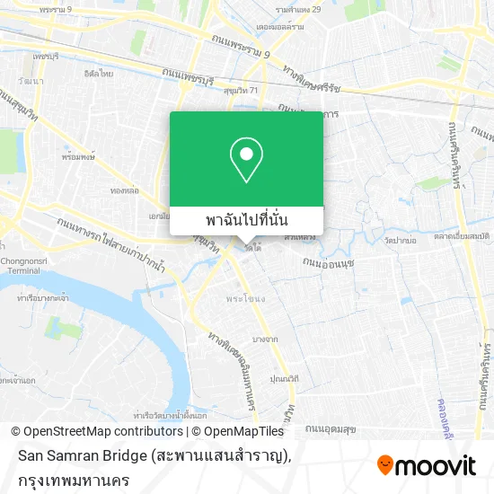 San Samran Bridge (สะพานแสนสำราญ) แผนที่
