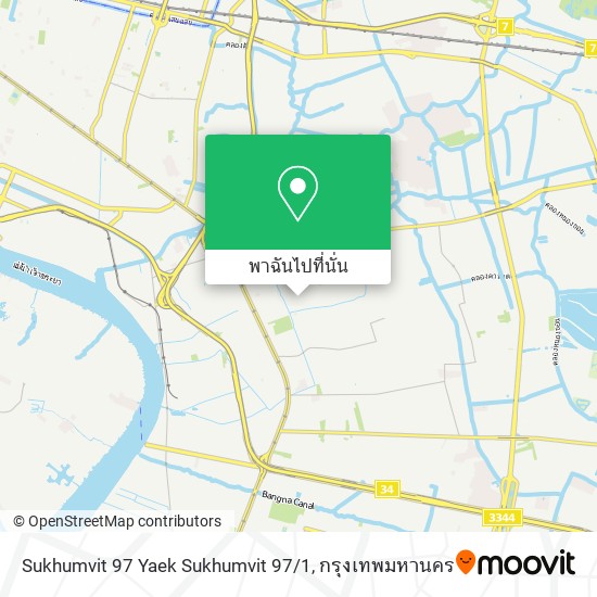 Sukhumvit 97 Yaek Sukhumvit 97 / 1 แผนที่