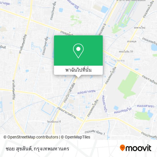 ซอย สุขสันต์ แผนที่