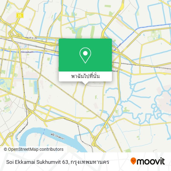 Soi Ekkamai Sukhumvit 63 แผนที่