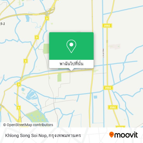 Khlong Song Soi Nop แผนที่