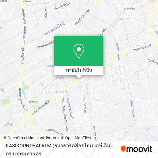 KASIKORNTHAI ATM (ธนาคารกสิกรไทย เอทีเอ็ม) แผนที่