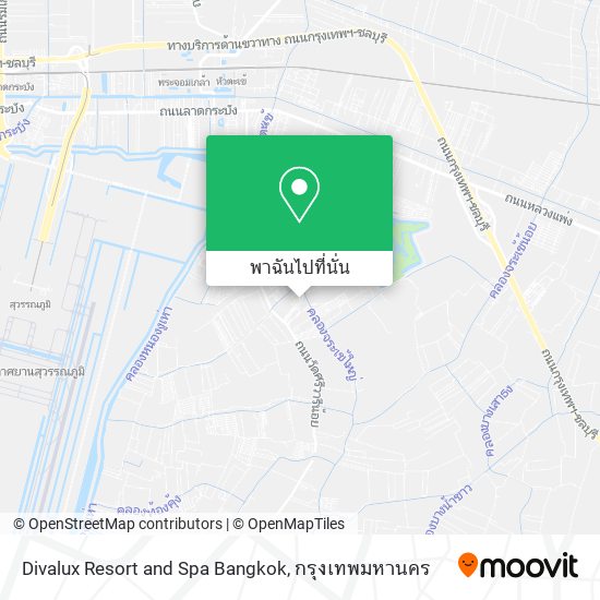 Divalux Resort and Spa Bangkok แผนที่