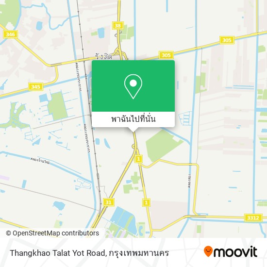 Thangkhao Talat Yot Road แผนที่