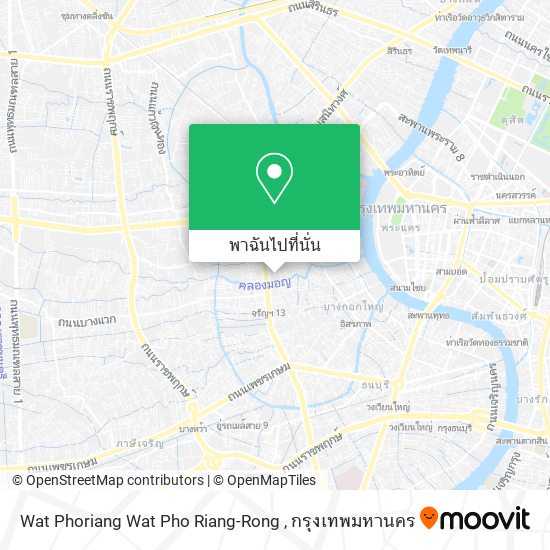 Wat Phoriang Wat Pho Riang-Rong แผนที่