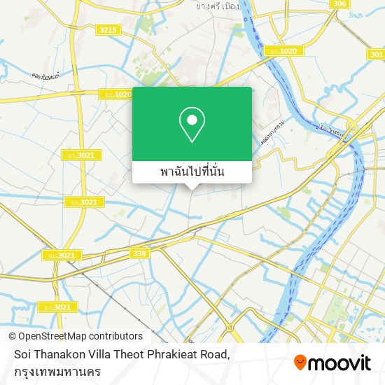 Soi Thanakon Villa Theot Phrakieat Road แผนที่