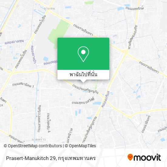 Prasert-Manukitch 29 แผนที่