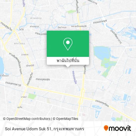 Soi Avenue Udom Suk 51 แผนที่