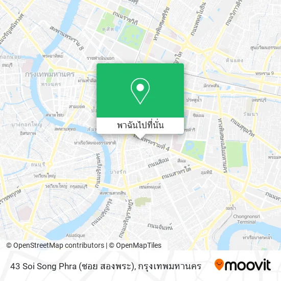 43 Soi Song Phra (ซอย สองพระ) แผนที่