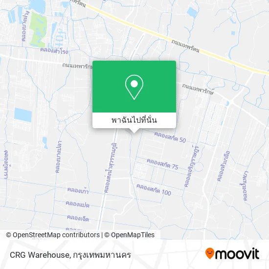 CRG Warehouse แผนที่