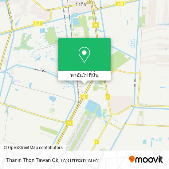 Thanin Thon Tawan Ok แผนที่