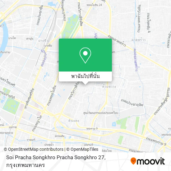 Soi Pracha Songkhro Pracha Songkhro 27 แผนที่