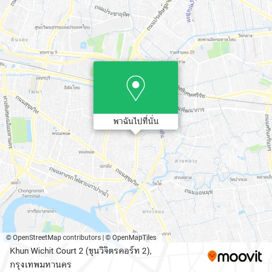 Khun Wichit Court 2 (ขุนวิจิตรคอร์ท 2) แผนที่