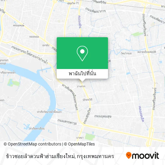ข้าวซอยลำดวนฟ้าฮ่ามเชียงใหม่ แผนที่