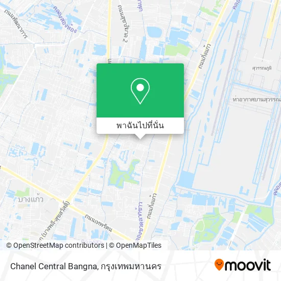 Chanel Central Bangna แผนที่