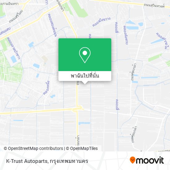 K-Trust Autoparts แผนที่