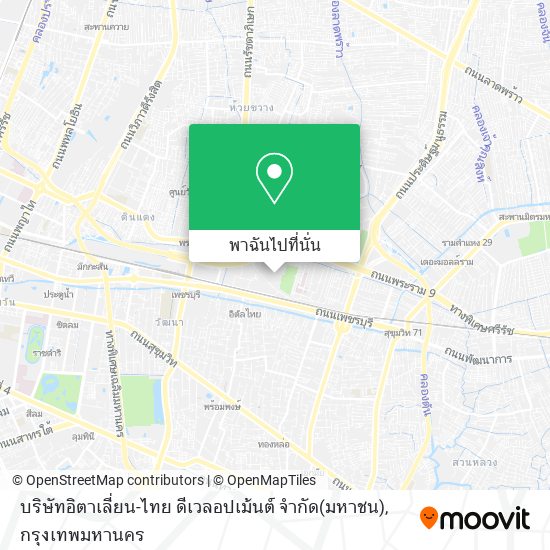 บริษัทอิตาเลี่ยน-ไทย ดีเวลอปเม้นต์ จำกัด(มหาชน) แผนที่