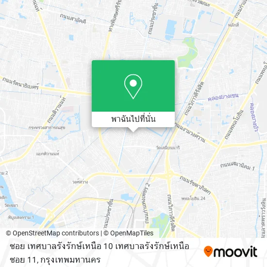 ซอย เทศบาลรังรักษ์เหนือ 10 เทศบาลรังรักษ์เหนือ ซอย 11 แผนที่