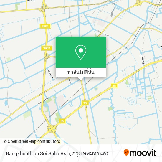 Bangkhunthian Soi Saha Asia แผนที่