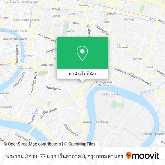 พระราม 3 ซอย 77 แยก เย็นอากาศ 3 แผนที่