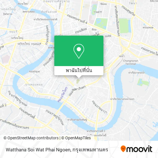 Watthana Soi Wat Phai Ngoen แผนที่