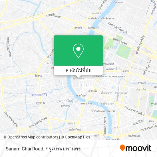 Sanam Chai Road แผนที่
