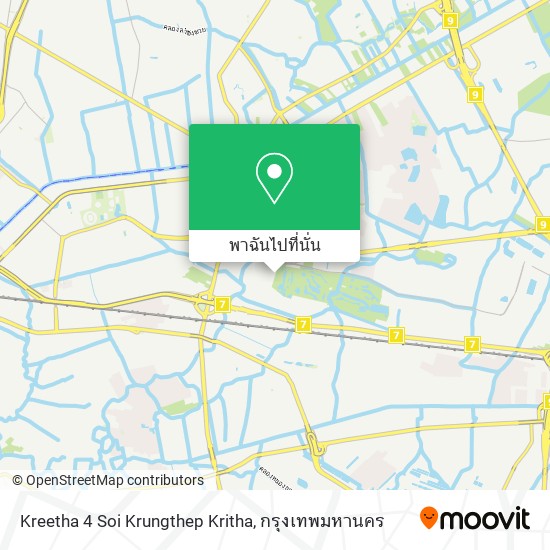 Kreetha 4 Soi Krungthep Kritha แผนที่