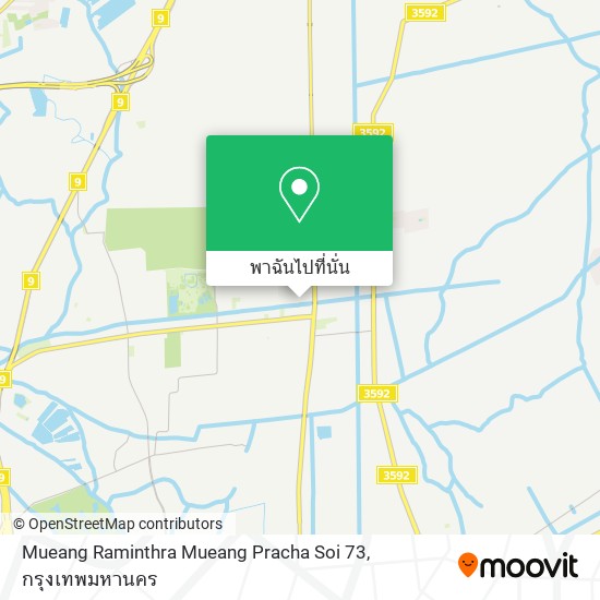 Mueang Raminthra Mueang Pracha Soi 73 แผนที่