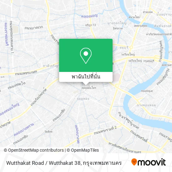 Wutthakat Road / Wutthakat 38 แผนที่