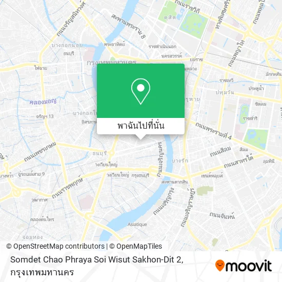 Somdet Chao Phraya Soi Wisut Sakhon-Dit 2 แผนที่