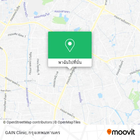 GAIN Clinic แผนที่