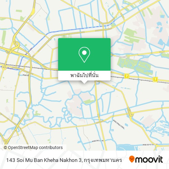 143 Soi Mu Ban Kheha Nakhon 3 แผนที่