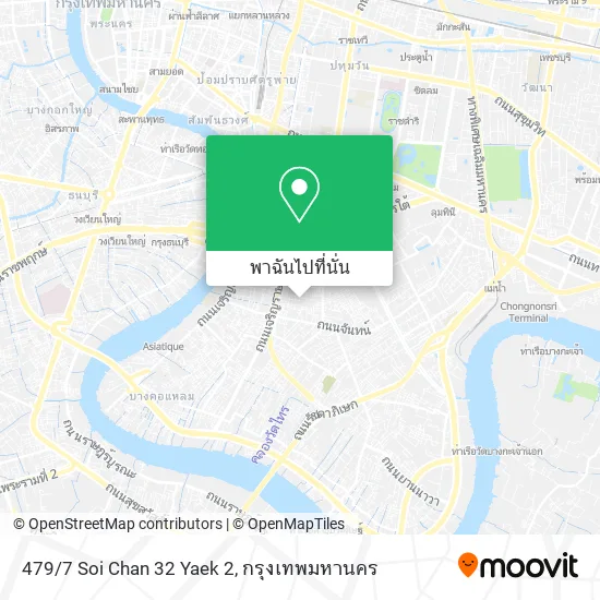 479/7 Soi Chan 32 Yaek 2 แผนที่