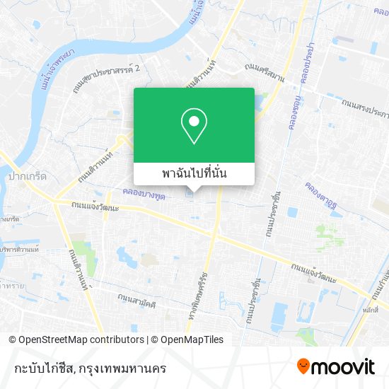 กะบับไก่ชีส แผนที่