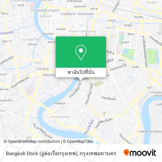 Bangkok Dock (อู่ต่อเรือกรุงเทพ) แผนที่