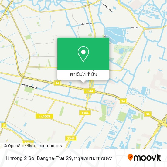 Khrong 2 Soi Bangna-Trat 29 แผนที่