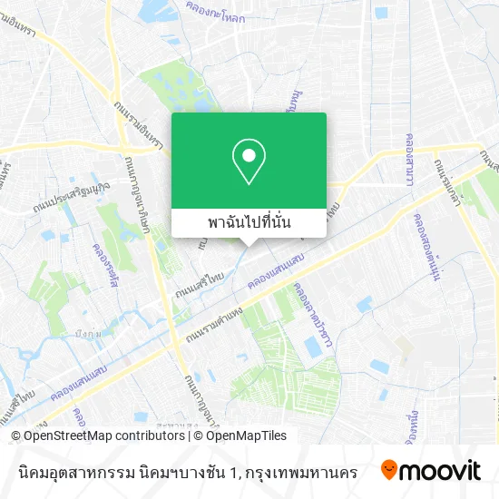 นิคมอุตสาหกรรม นิคมฯบางชัน 1 แผนที่