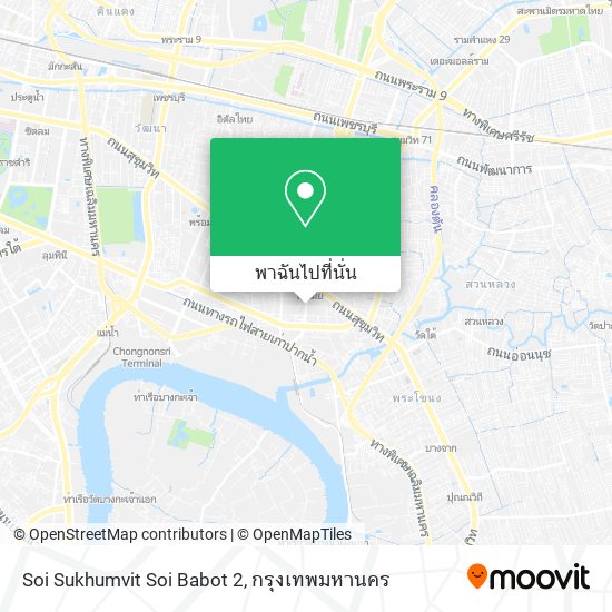 Soi Sukhumvit Soi Babot 2 แผนที่