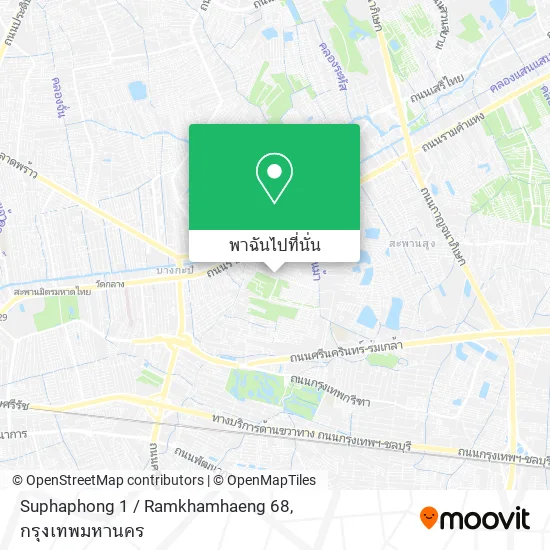 Suphaphong 1 / Ramkhamhaeng 68 แผนที่
