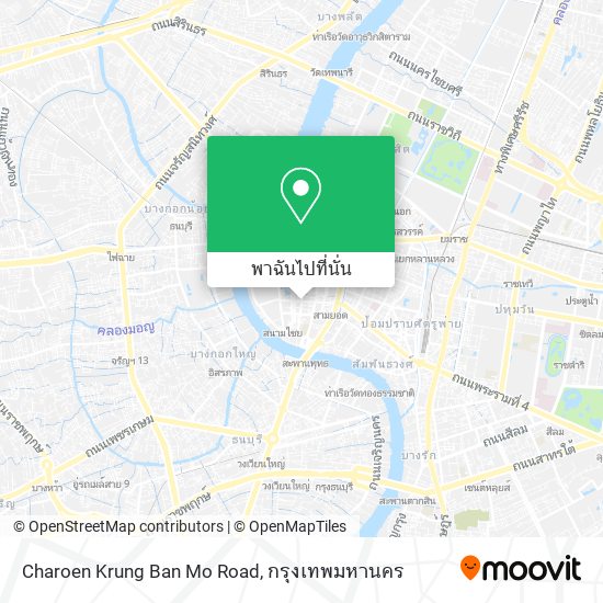 Charoen Krung Ban Mo Road แผนที่